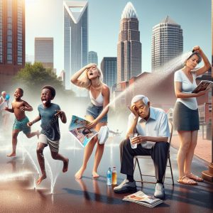 Charlotte residents battling heatwave