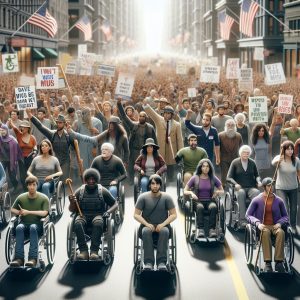 Caravan for Disability Justice Rally