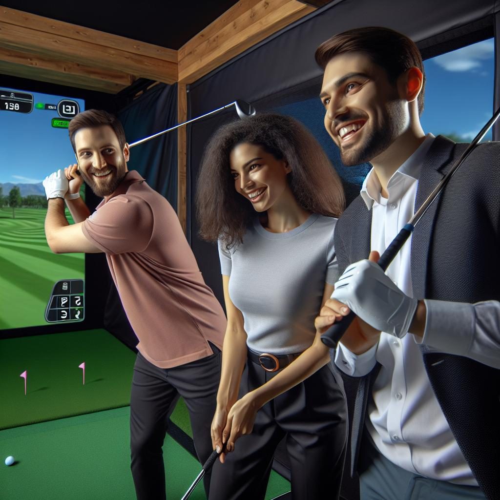 indoors golf simulator technology