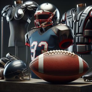 Football Gear Display