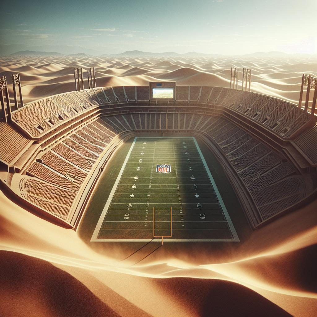 Desert Stadium Landscape