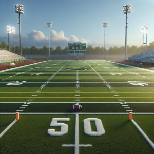 Empty Football Field