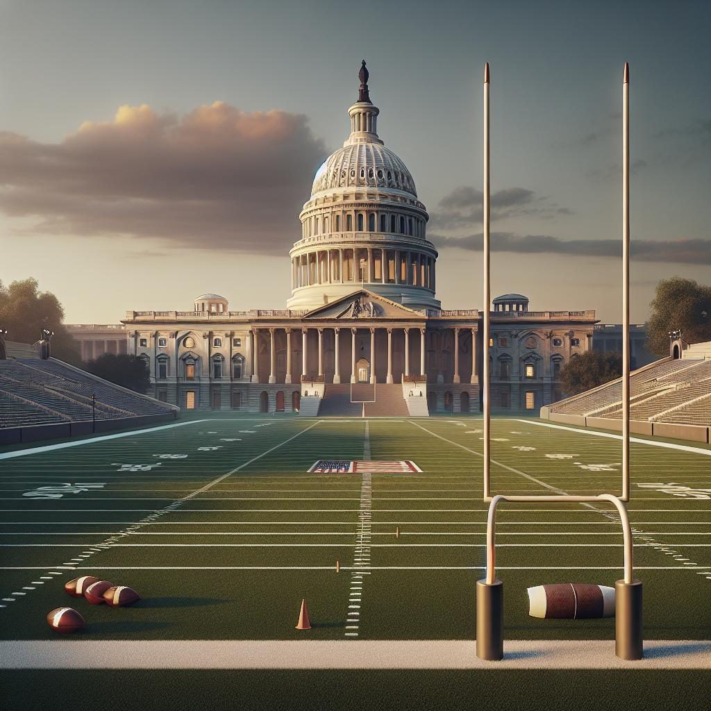 Football Field to Capitol