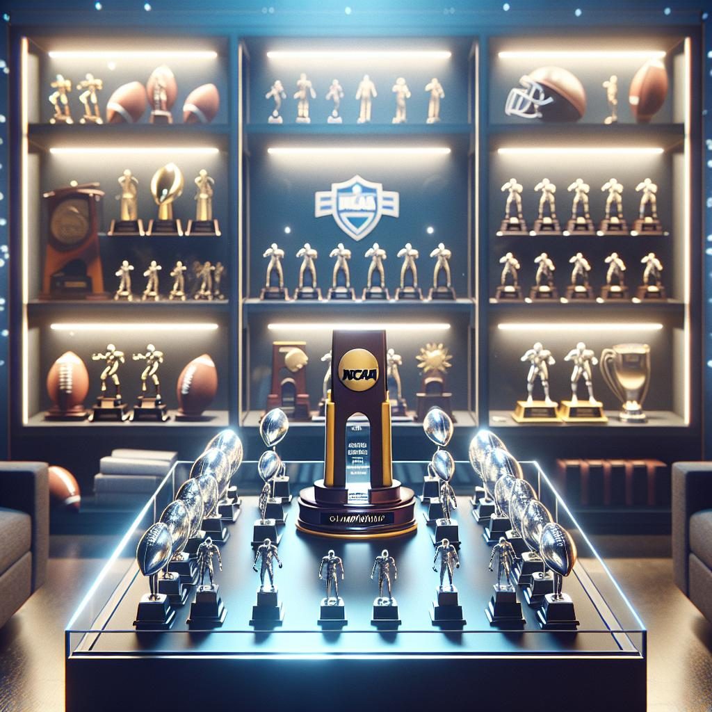 "Championship Trophy Showcase"