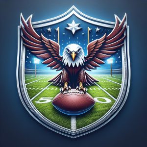 Eagles Emblem and Football