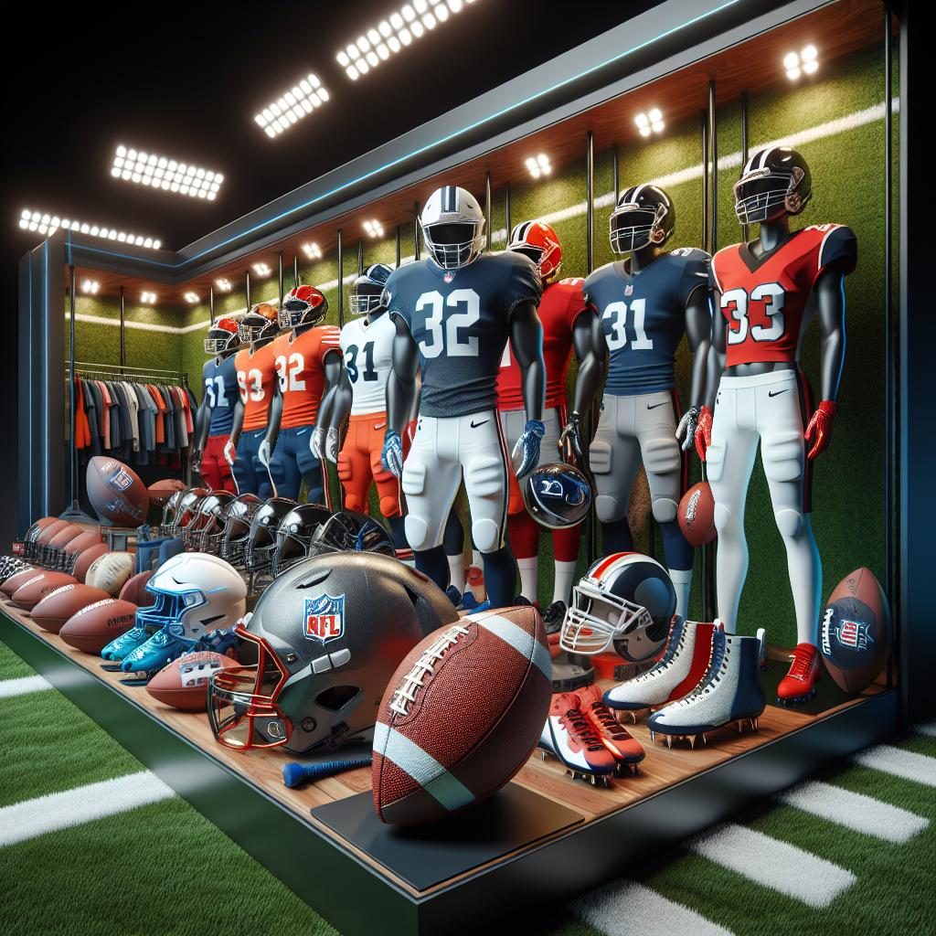 Football Equipment Showcase