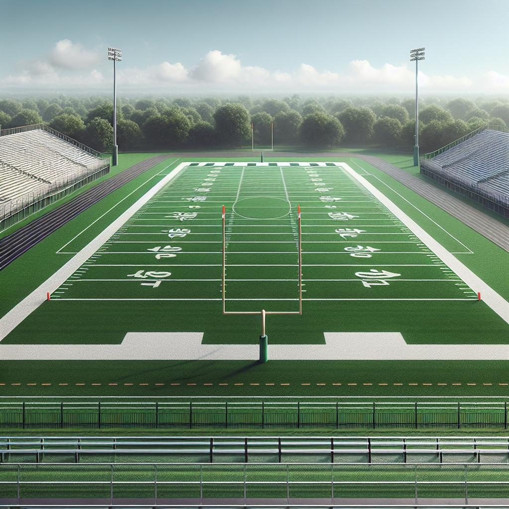 "Empty Football Field"