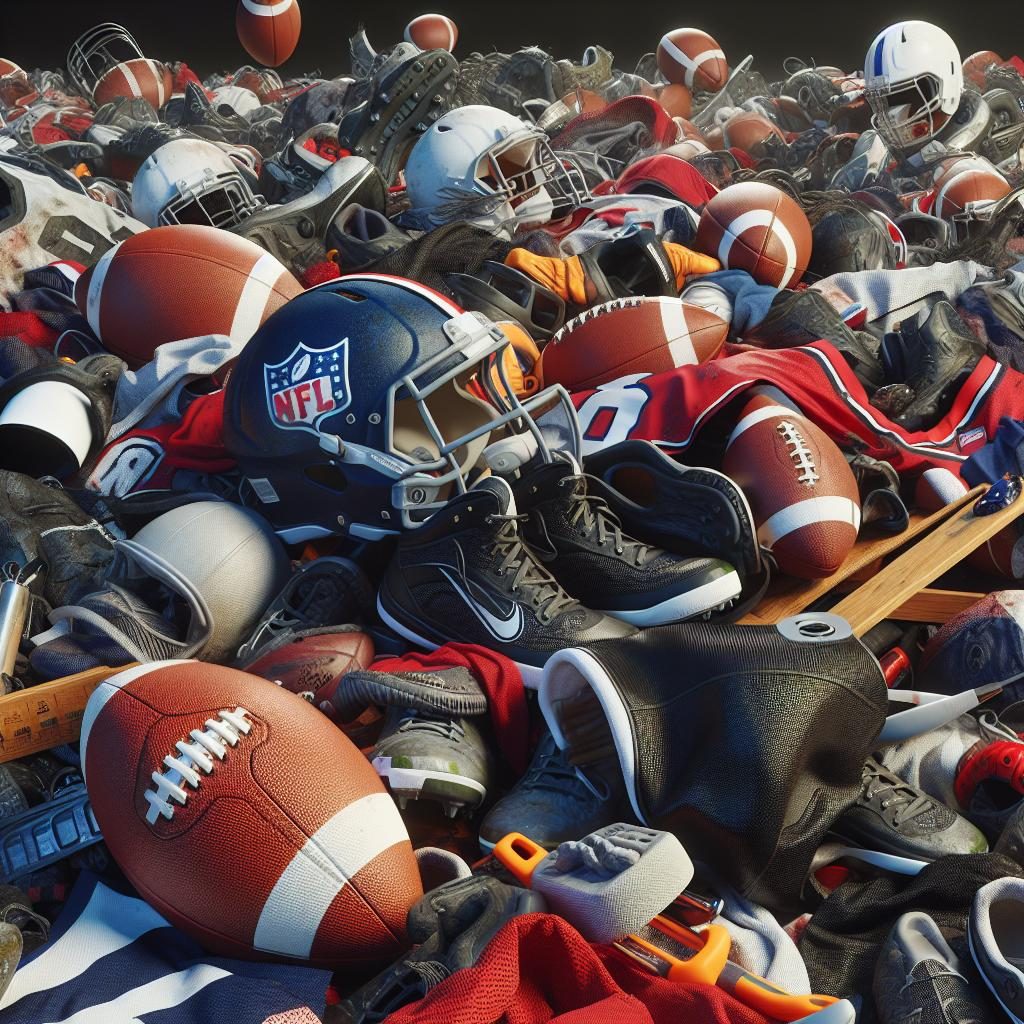 Football Gear Disarray