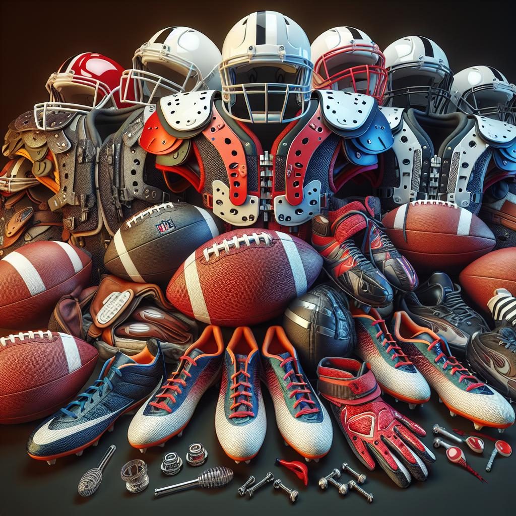 Football Helmets and Equipment