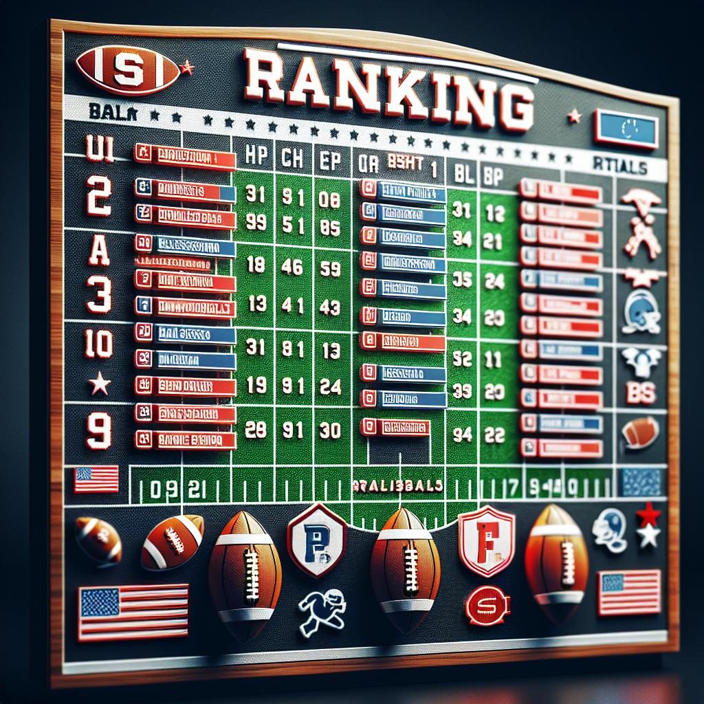 Football Rankings Board