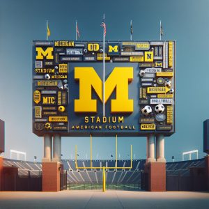 Michigan Stadium Signage