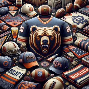 Bears Logo Merchandise Display