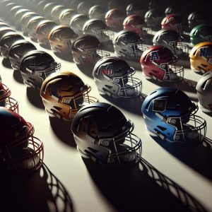 Football Helmet Shadows