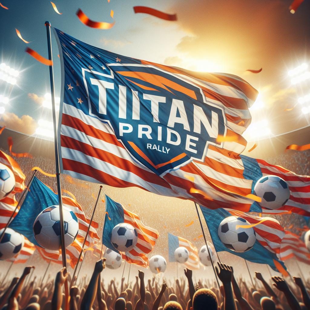 Titan Pride Rally Flags