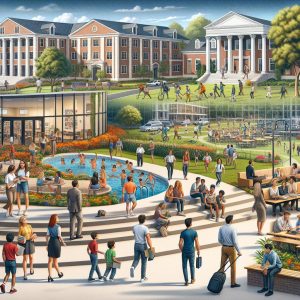 College campus transformations.