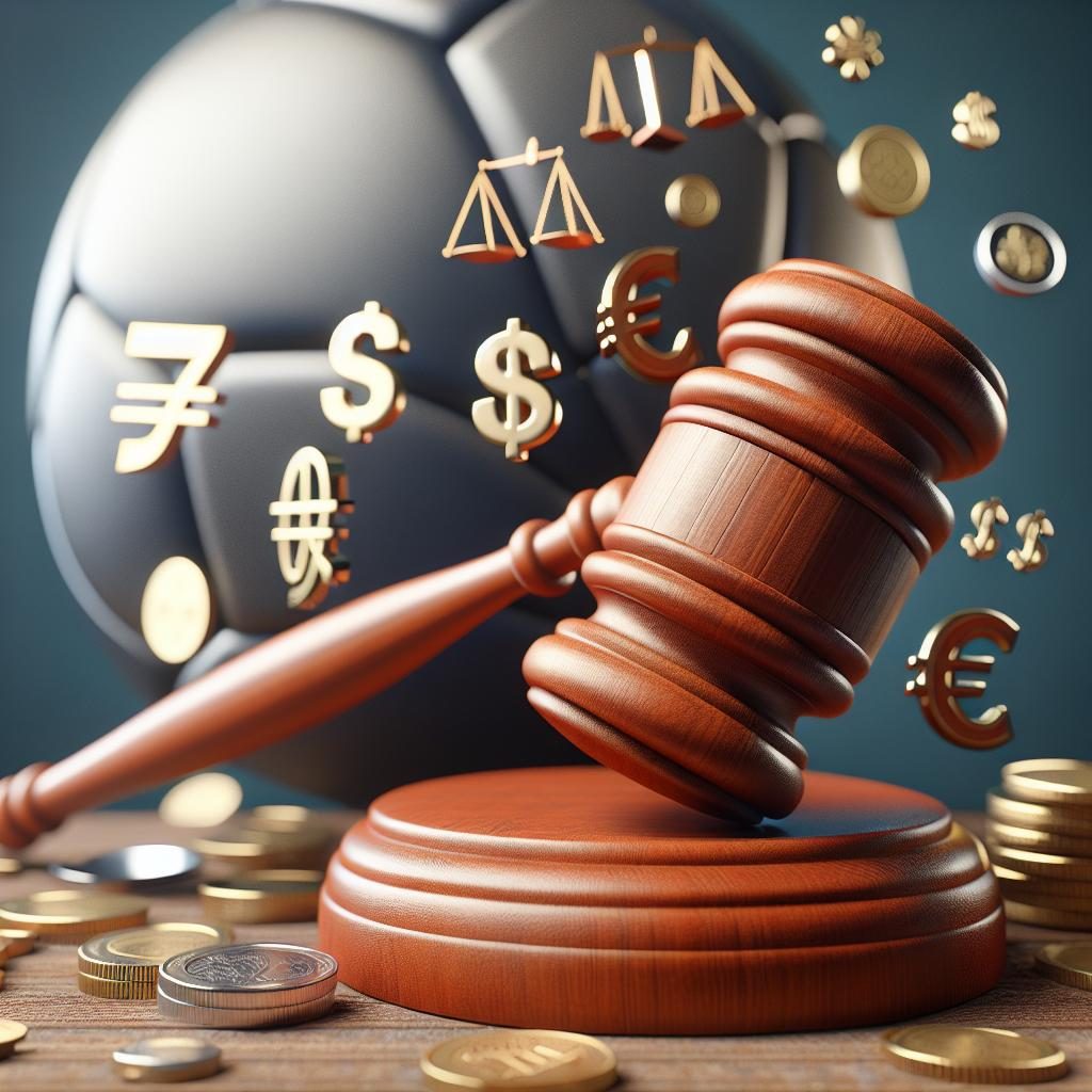 Gavel and Money Symbols