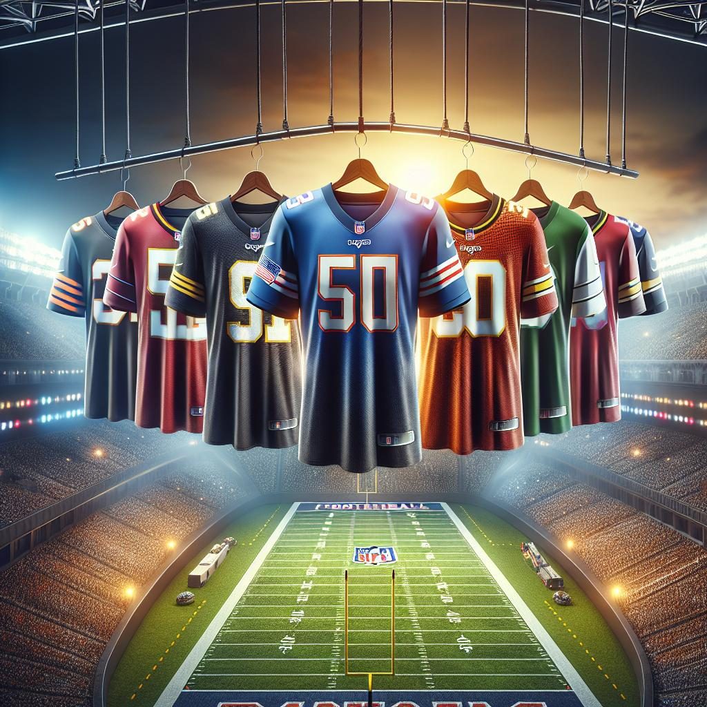 Football Jerseys and Stadium