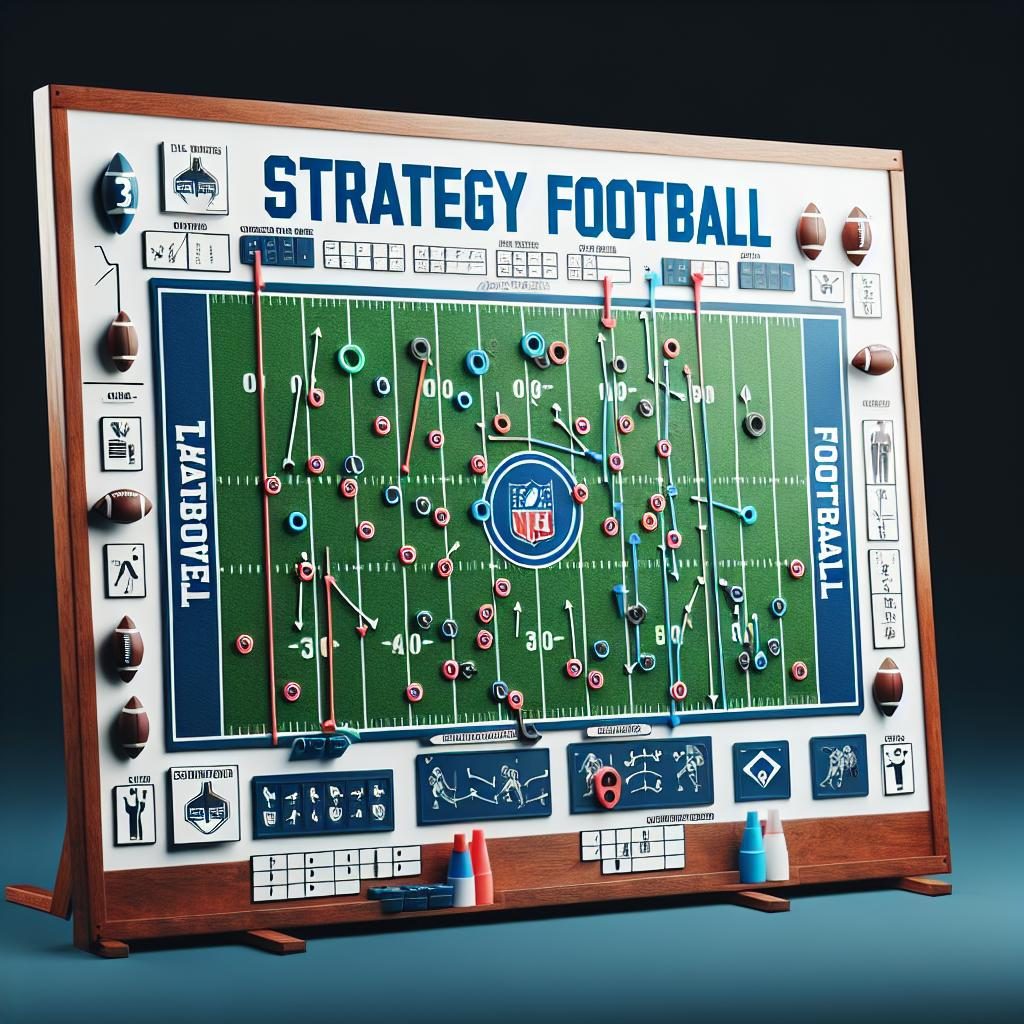 "Football Field Strategy Board"