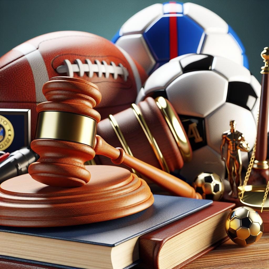 Gavel and Sports Memorabilia