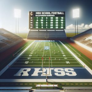 Football Field Rankings Chart