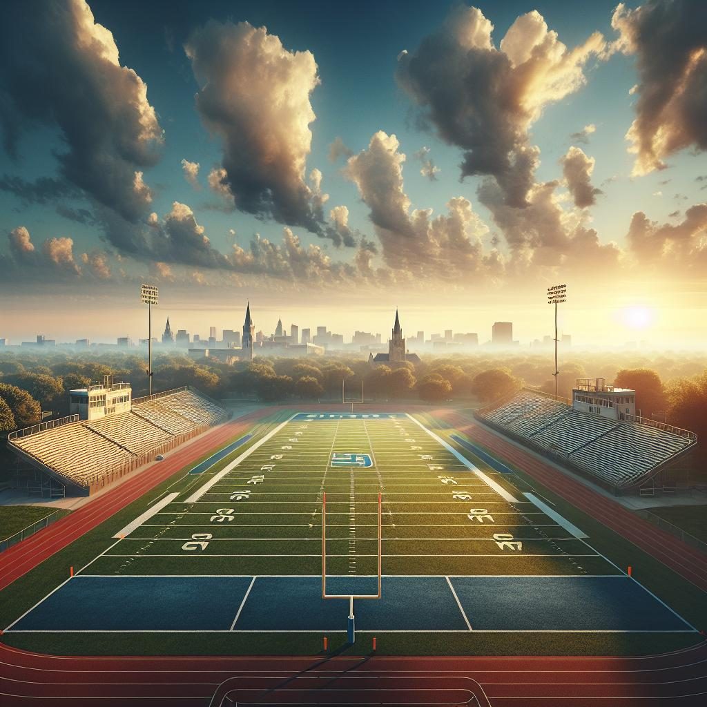 Football Field Skyline