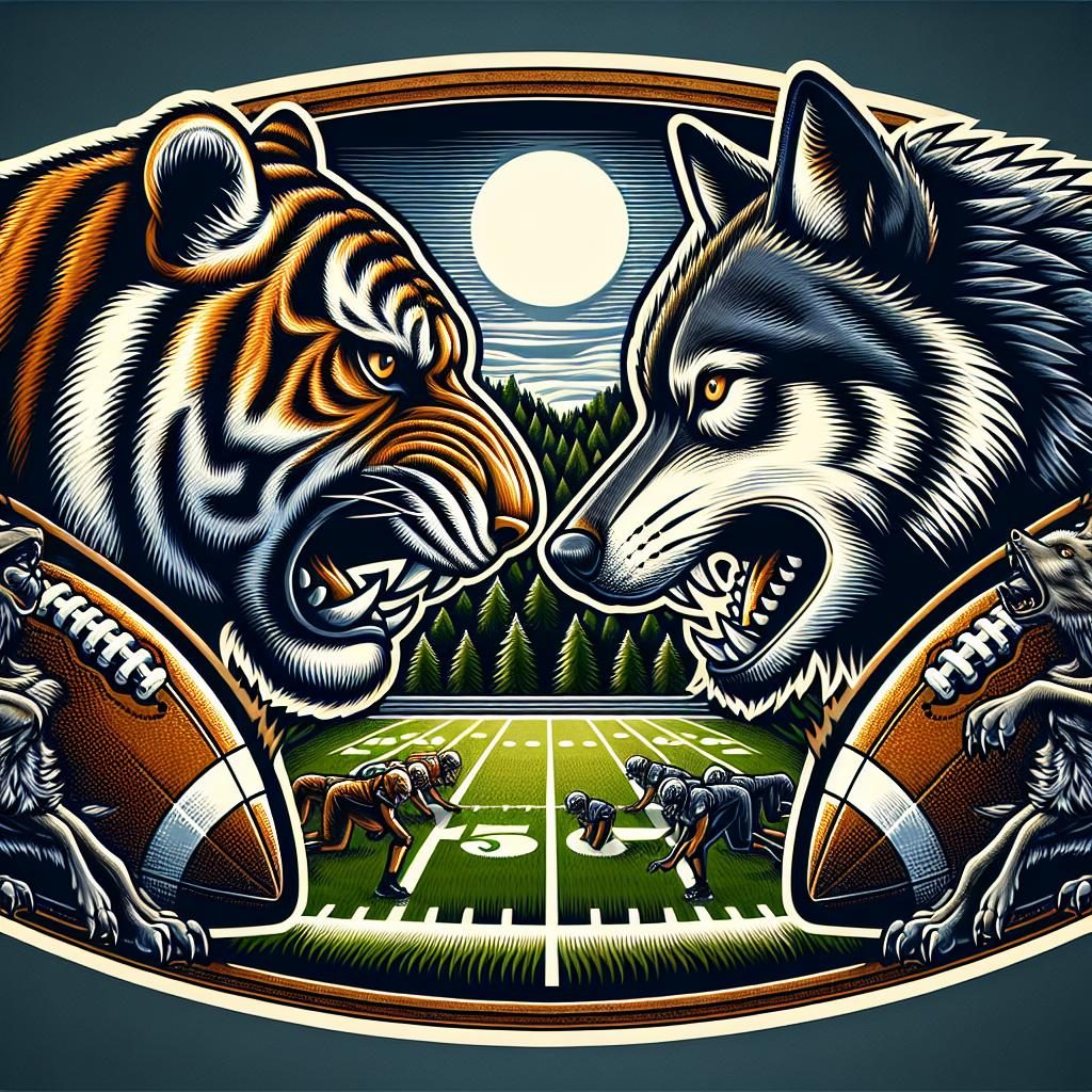 Tigers vs Wolves Emblem