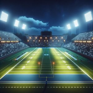 College Football Stadium Lights