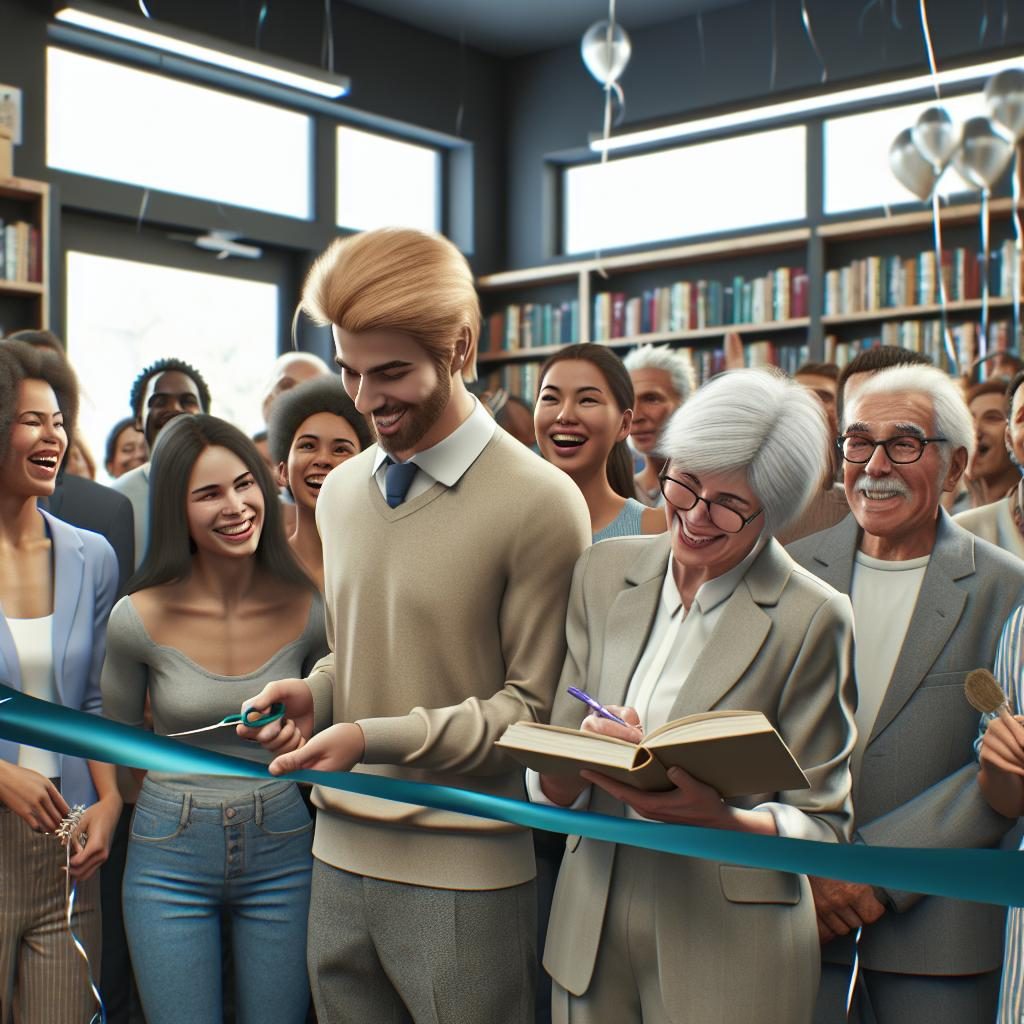 Bookstore Grand Opening Celebration