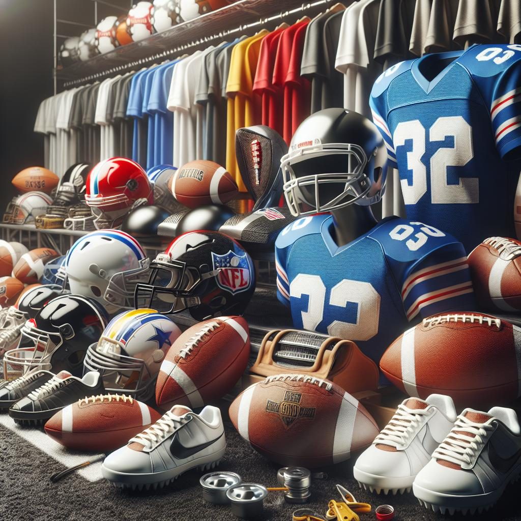 "Sports Equipment Showcase"