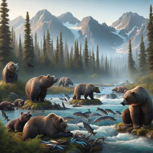 "Fat bears in Alaska"