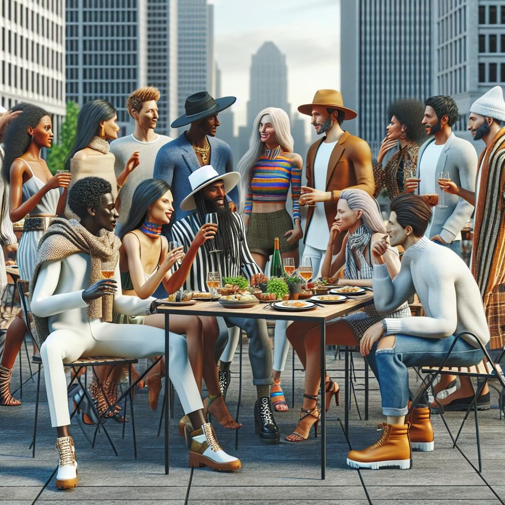 Fashionable Community Gathering