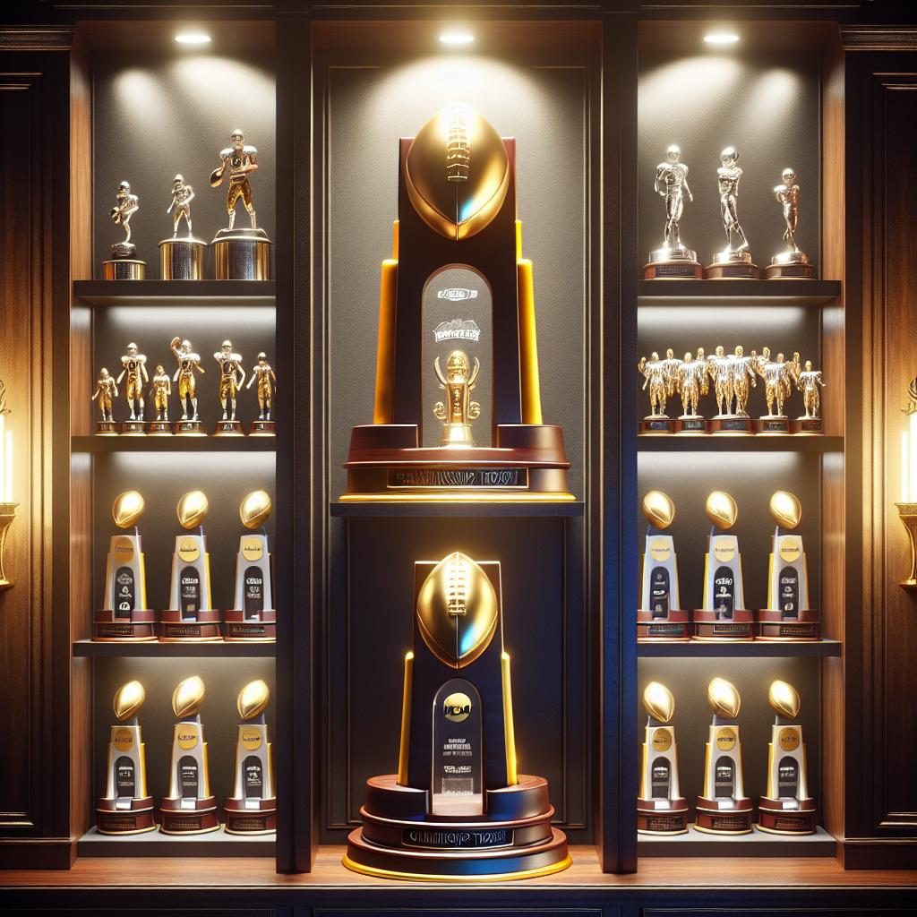 Championship Trophy Display