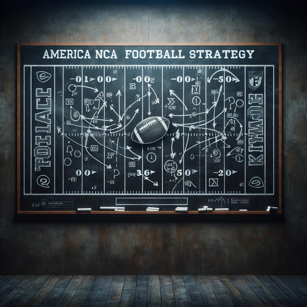 Football Strategy Chalkboard