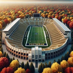 Autumn Football Stadium