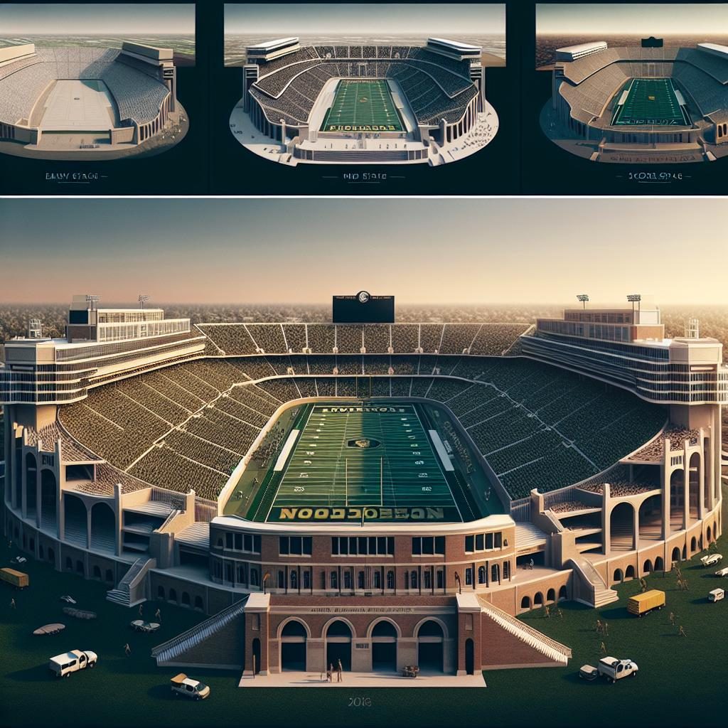 College Stadium Evolution