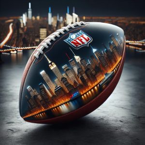 "New York Skyline Football"