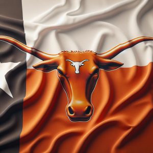 Texas Longhorn Flag