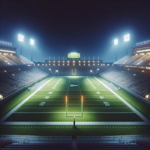 Football Stadium Night Lights