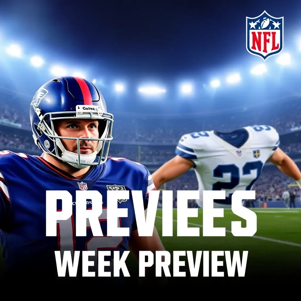 NFL Week Preview: Exciting Matchups and Predictions Ahead