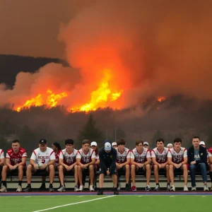 High School Athletic Events Face Disruptions Due to Ongoing Mountain Fire