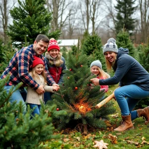 "Christmas Tree Farms Shine Bright After Hurricane Helene"