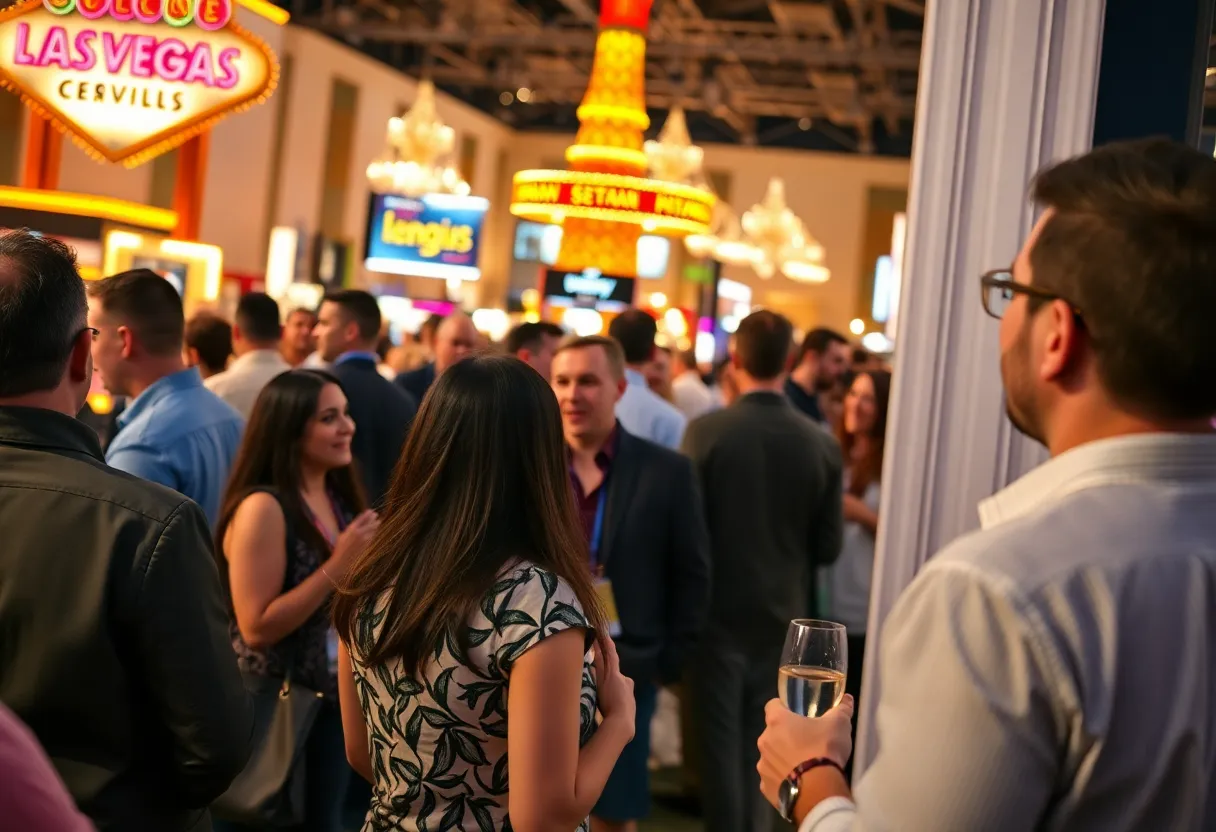 Networking event for marketing professionals in Las Vegas