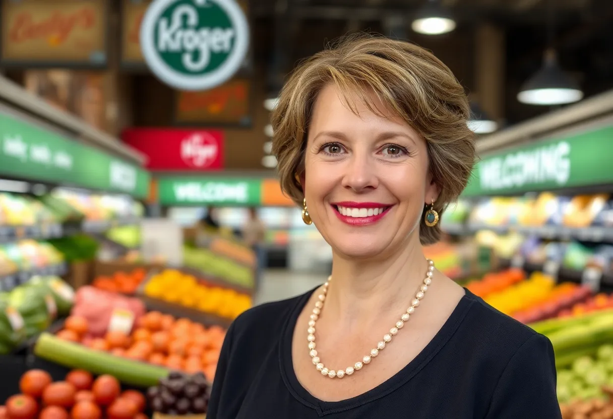 Mary Ellen Adcock, new leadership at Kroger