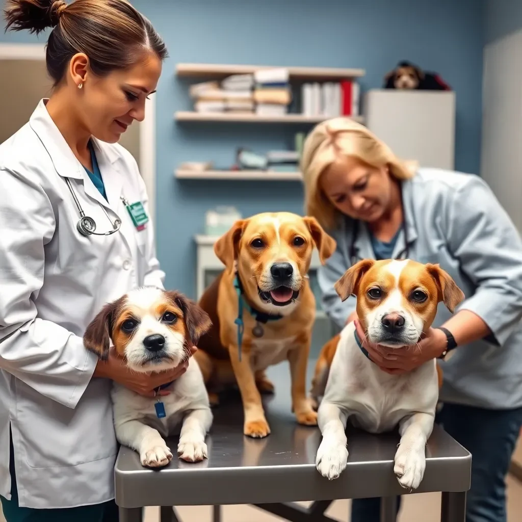 "Free Animal Clinics: Aid for Pets Affected by Tropical Storm Helene"