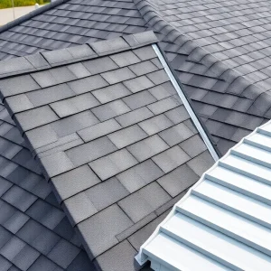 Residential roof with professional finish using DIY techniques