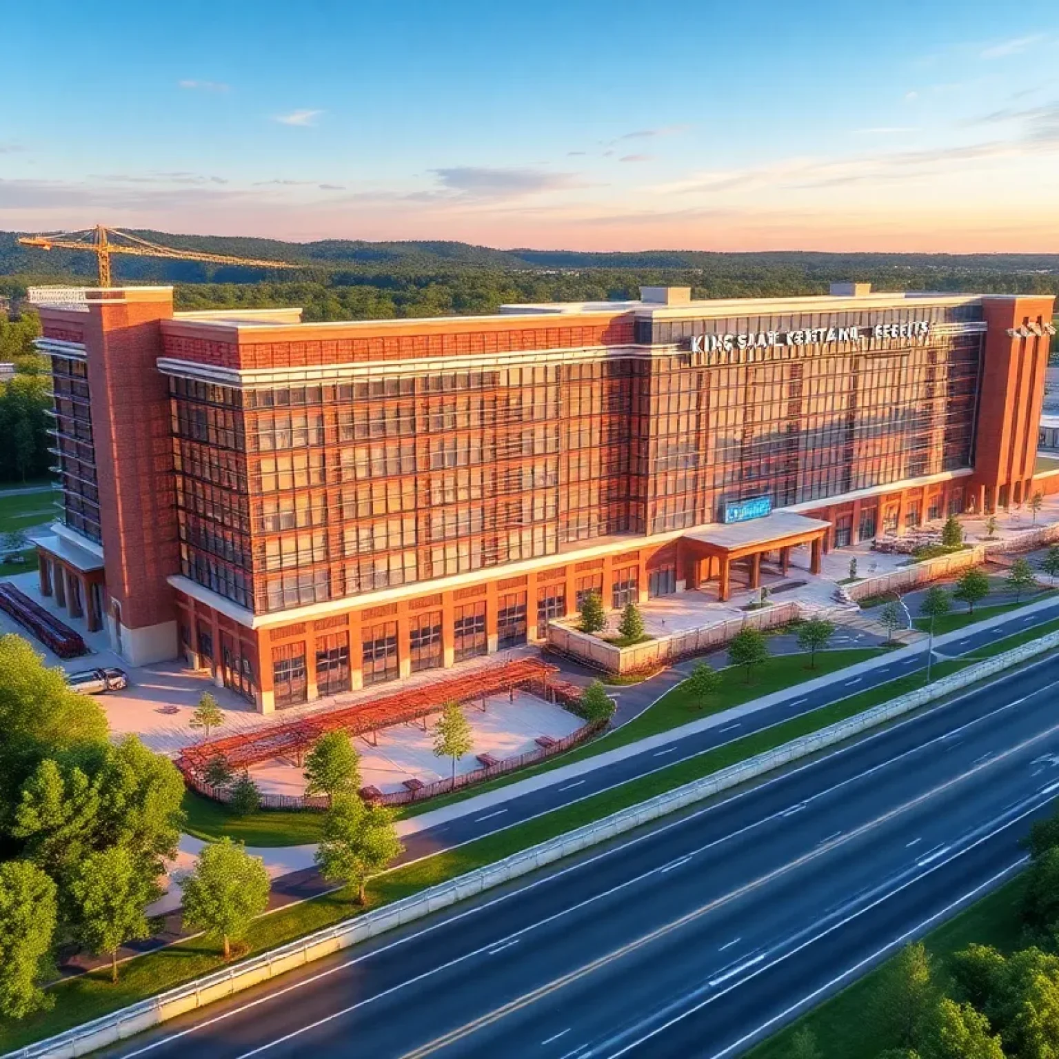 Rendering of the new casino resort in Kings Mountain, NC