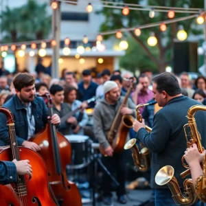 Musicians performing at the Rock Hill Jazz Jam