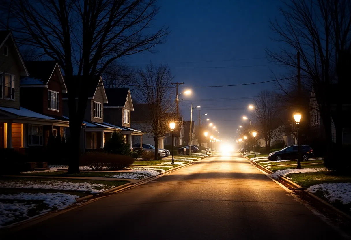 Suburban neighborhood in Union County restored with power