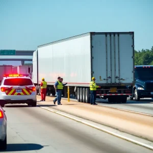 Bomb Threat Response on I-85