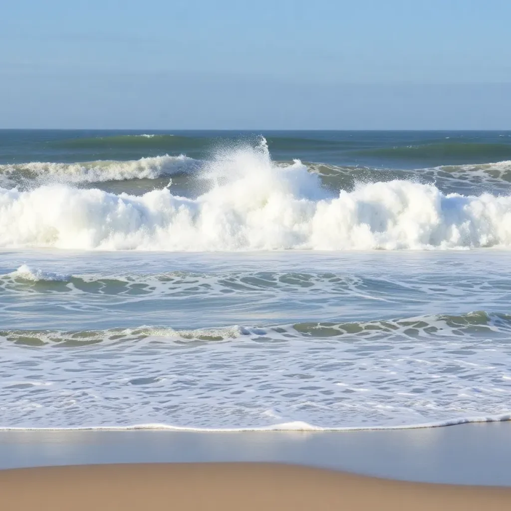 Charleston Beach High Surf Advisory